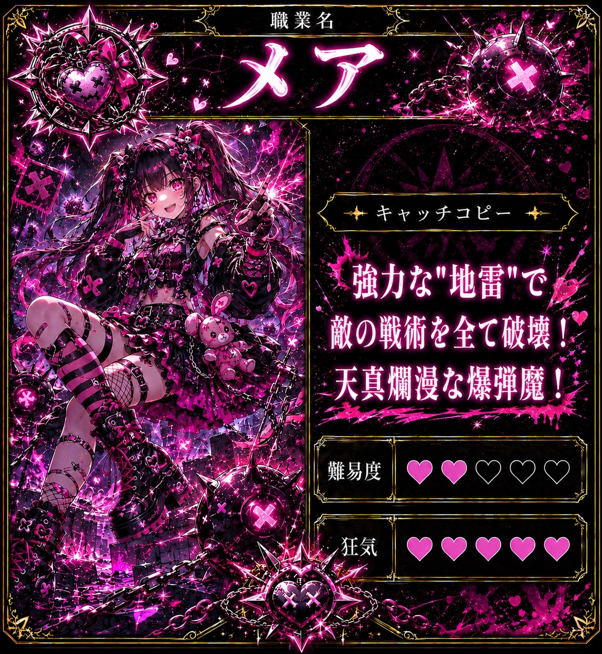 メアの職業カード